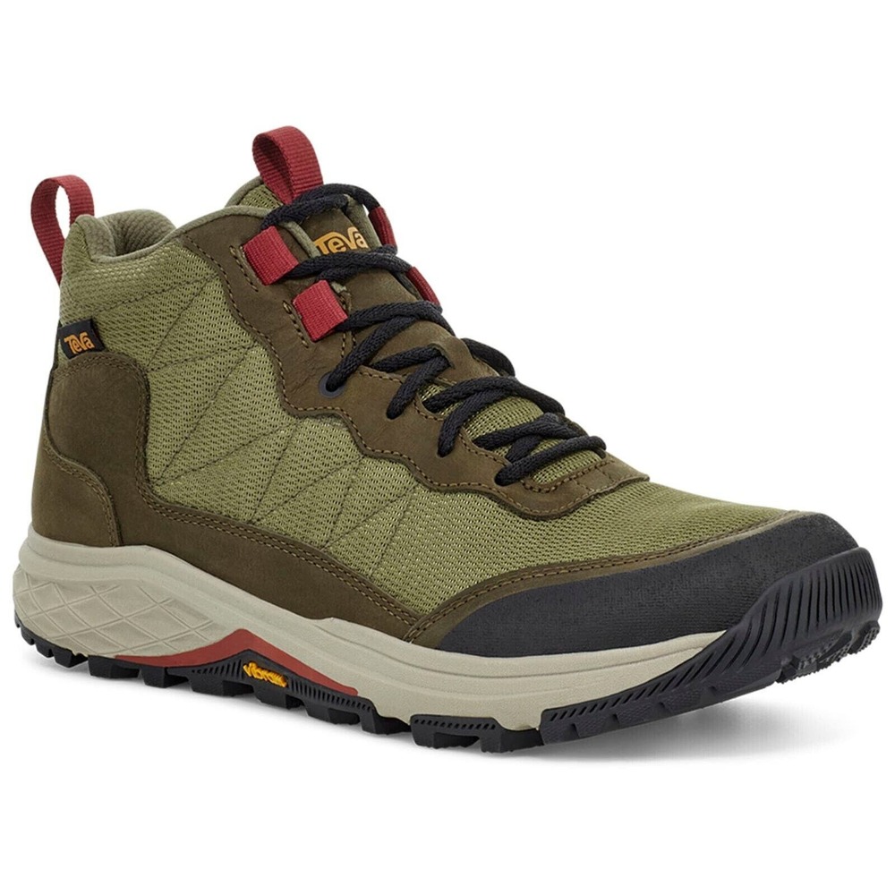 NEW Teva Mens Ridgeview Mid RP Hiking Boot Dark Olive Size 11.5 M Medium 1116626